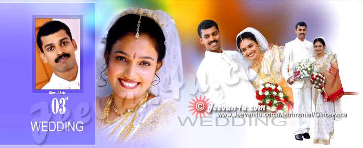 Gince Asha Wedding Photos Kerala India